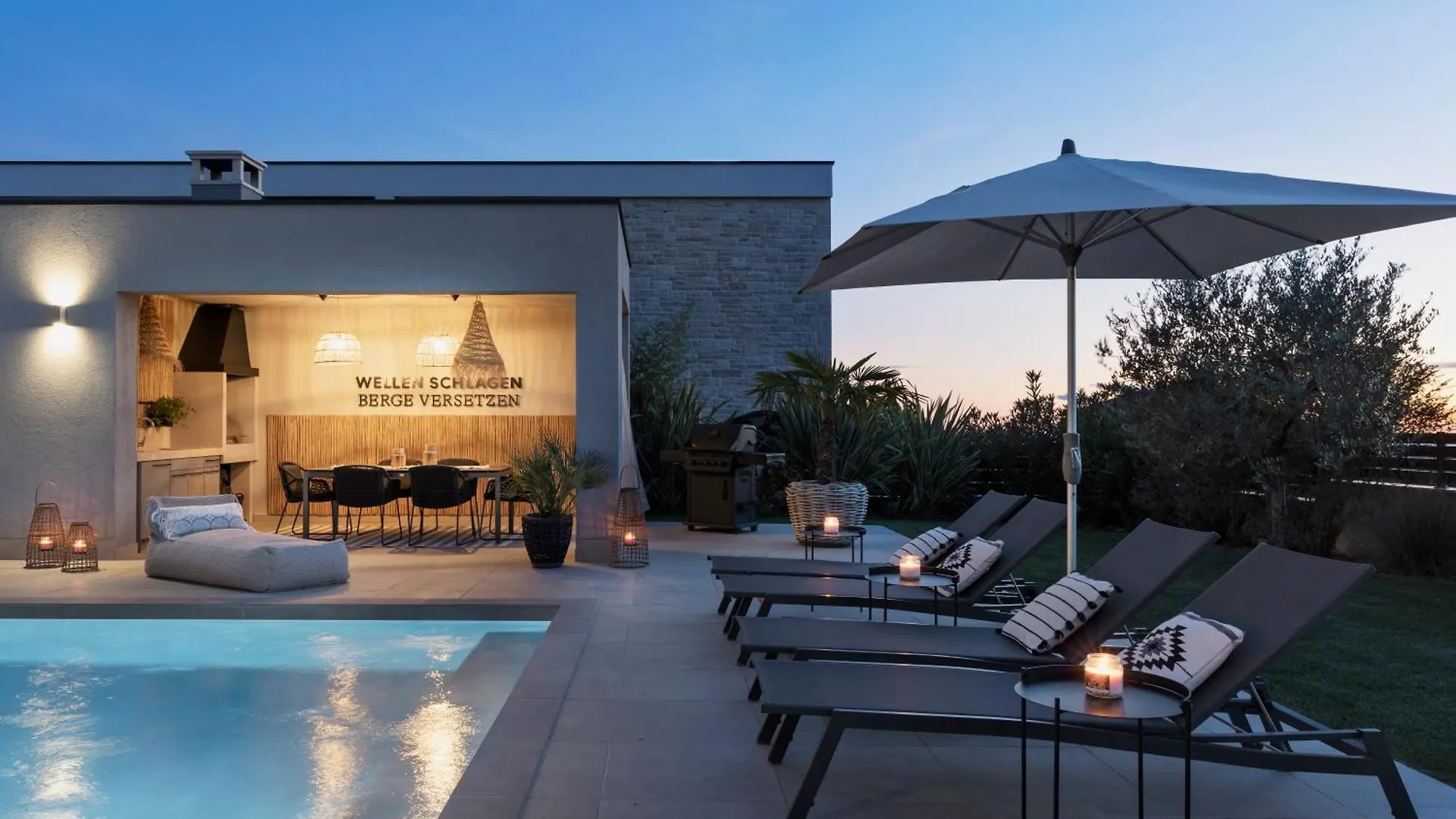 Villa Bewegte Berge Kaštelir Κροατία