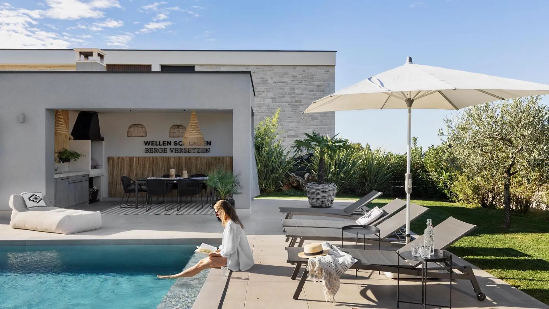 Villa Bewegte Berge Kaštelir Κροατία